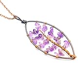 【NOVEDAD DE DISEÑO】Collar con colgante de cristal natural clásico, regalos para parejas de hombres y mujeres, joyería con dijes, diseño de cierre de cuerda conveniente, diseño unisex, colgante de Hip Hop más fácil de adaptar a la mayoría de las personas, joyería, simplicidad en su máxima expresión, buscando ese estilo elegante.