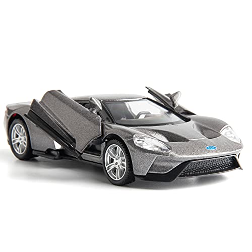 Rmz City 1:36 Scale Diecasting Alloy Car Model Ford Gt Toy Car, Pull Back Vehicles Toy Car For Toddlers Kids Boys Girls Gift Gray #TOP11