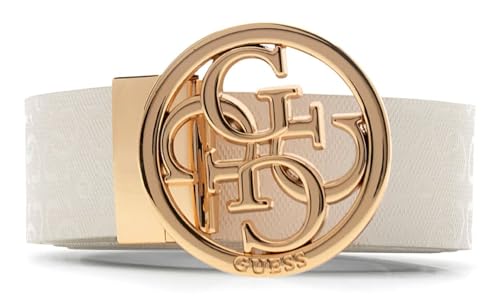 GUESS Cinta donna Stacey reversible white multilogo CS26GU18 BW9319P6135 TAGLIA:
