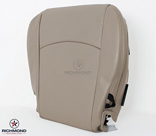 Miniatura 2 de Richmond Auto Upholstery (Compatible con Dodge Ram 2500 Laramie Crew Cab) - Funda de asiento de cuero de repuesto para parte inferior del conductor: