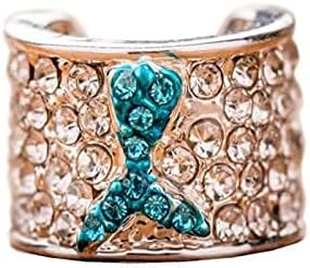 Charmed Crystal Stethoscope Charm - Mermaid Tail, crystal