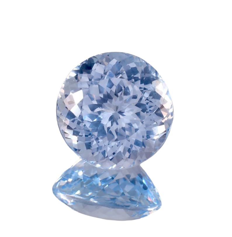Aigue-marine 10 mm naturelle ronde : finis les bijoux ternes avec cette gemme