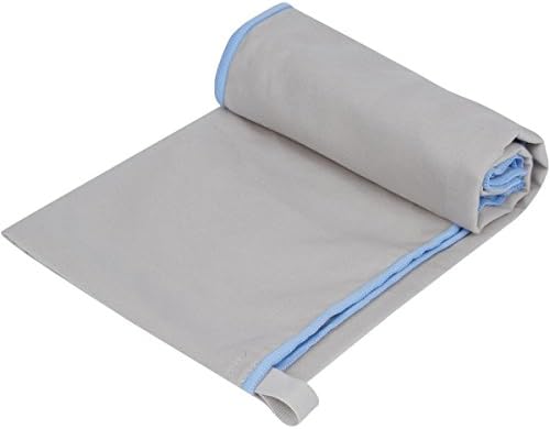 Quick Dry Towel - Highly Absorbent - Lightweight - Compact - Travel - Soft Microfiber - Best for Yoga Pilates Beach Sports Gym and Swimming - Includes Free Storage Bag