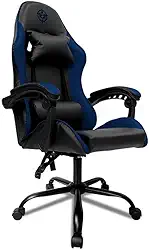 Cadeira Gamer TGT Heron | Preta e Azul | TGT-HR-BBU01