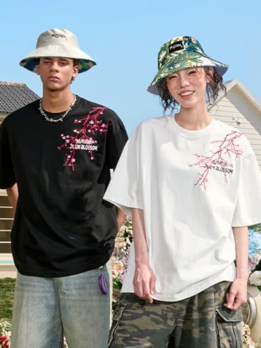 Image of Packable Reversible Printed Bucket Hat Unisex for Men Women Beach Fisherman Cap