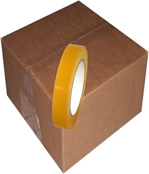 TapePlanet Clear Vinyl Tape 3/4" x 36 Yard Roll 64 Roll/Case