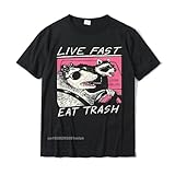 Photo Gallery live-fast-eat-trash-t-shirt new-t-shirt-camisas-hombre-for-men-cotton black 3xl Photo Gallery live-fast-eat-trash-t-shirt new-t-shirt-camisas-hombre-for-men-cotton black 3xl