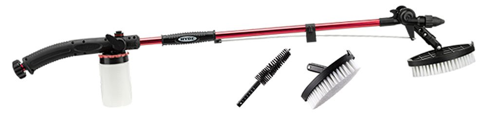 Hyde Tools 28495 Pivot Pro Water Wand for Outdoor Cleaning - Kit