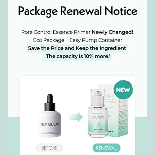Selfbeauty Uniconic Pore Blurring Face Serum To Primer Moisturizer In One 1.01Fl.oz - 5-In-1 Mattifying Oily Skin High-Adherence Makeup Foundation Primer Long-Lasting Lightweight Cruelty-Free 30Ml #TOP1