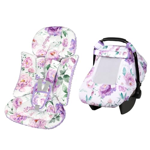 Insertos y cubiertas para asiento de bebé miniatura 1