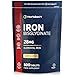 Price comparison product image Iron Tablets High Strength 28mg | 400 Tablets (6+ Months Supply) | Supplement for Men & Women | Elemental Iron from Ferrous Bisglycinate | by Horbaach