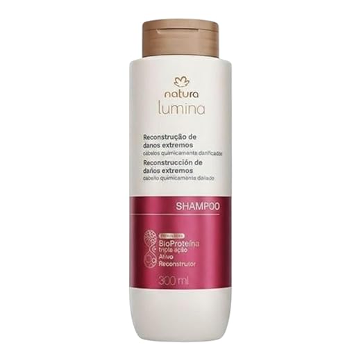 NATURA LUMINA SHAMPOO RECONSTRUCAO DE DANOS EXTREMOS 300ml