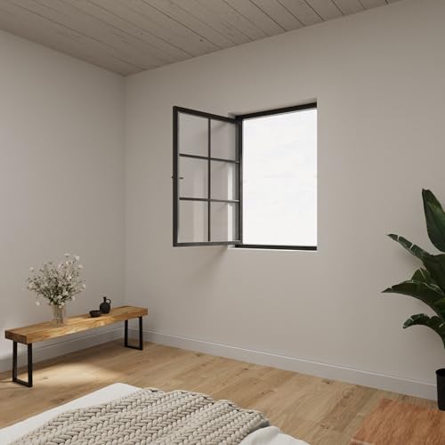 Cocoon Fliegengitter Fenster 100 x 120, Insektenschutz Alurahmen, Mückennetz Fenster Ohne Bohren - Weiß