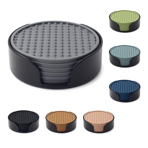 Dessous de verre en silicone de qualité pour protection de table - 2