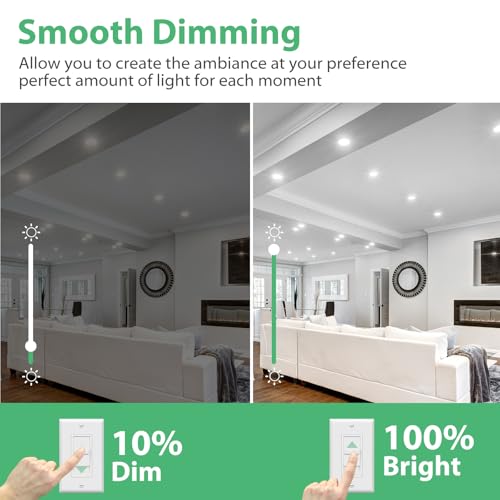 Image of DEGNJU BR30 LED Bulb, Dimmable Flood Lights Indoor CRI80 7W Equivalent 65W 5000K Daylight 650 Lumens, 15000 Lifetime Hours Recessed Light Bulbs, Interior E26 Base LED Can Light Bulbs, 12 Pack