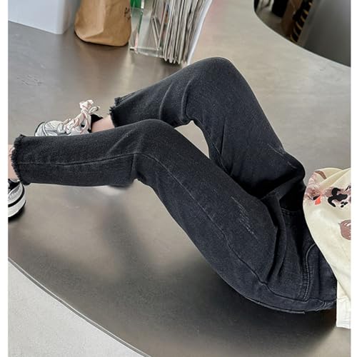 Girls' Pants Spring and Autumn New Children's Autumn Jeans Fashion Fashion Tight Children's Slacks Girl3