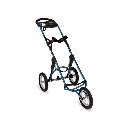 New Bagboy EZ Fold 12 Golf Push Cart Navy