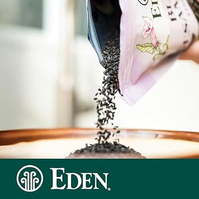Eden Organic Black Sesame Seed, Unhulled & Raw, 12.2 oz