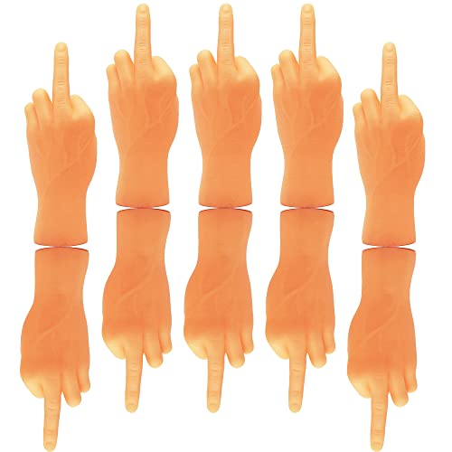 Ezebesta Winzige Hände Fingerpuppen Winzige Fingerhände Fingerpuppen Mini Finger Hände Set für Game Party Cover