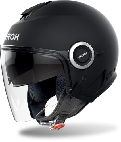 CASCO AIROH JET HELYOS COLOR BLACK MATT XL