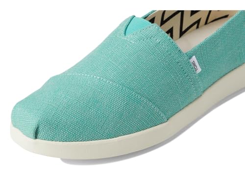 Image of TOMS Women's Alpargata Plus Slip On Espadrille, Textile Upper, Relaxed Fit, CloudBound Insole, Stretchy Easy On and Off