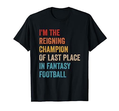 Funny I Suck at Fantasy Football Draft Party Vintage Men T-Shirt