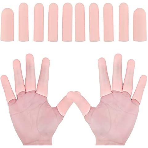 HioIoiH Silicone Finger Protectors for Comfort Cover