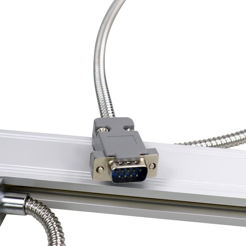 LIAMOS Linear Ruler Linear Scale for Lathe Mill CNC Machines Working Length 0-1000mm 5U 5V TTL Signal Linear Encoder,Precise Measurement(Working Length 700mm)