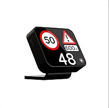 Saphe T Blitzerwarner für das Auto mit Touchscreen, CarPlay & Android, warnt vor Radarfallen und Gefahren, ideales Auto Zubehör, Einfache Magnetmontage – inkl. 6 Monate ABO