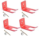 4 Pack Universal Fire Extinguisher Bracket, Fire Extinguisher Mounts & Brackets for 5 to 13 lbs, Uni