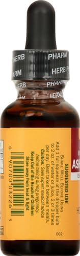 Herb Pharm Organic Ashwagandha Liquid Extract, Alcohol-Free: Mood Support Supplement, Vegan Ashwagandha Root Glycerite, Tasty Non-Bitter Adaptogen Extract for Adults, Non-GMO, 1 Oz - Image 4
