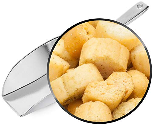 1 x 5.5kg Rosmarin Croutons Semmelwürfel vegetarisch vegan und laktosefrei für Salat Suppe Knabberei