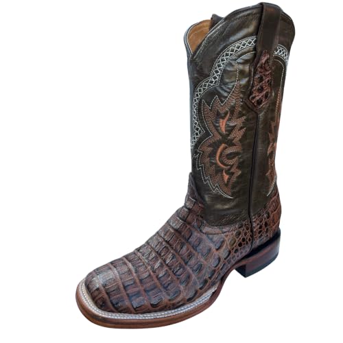 Image of Men's Alex Western Cowboy Boots Square Toe Pull On