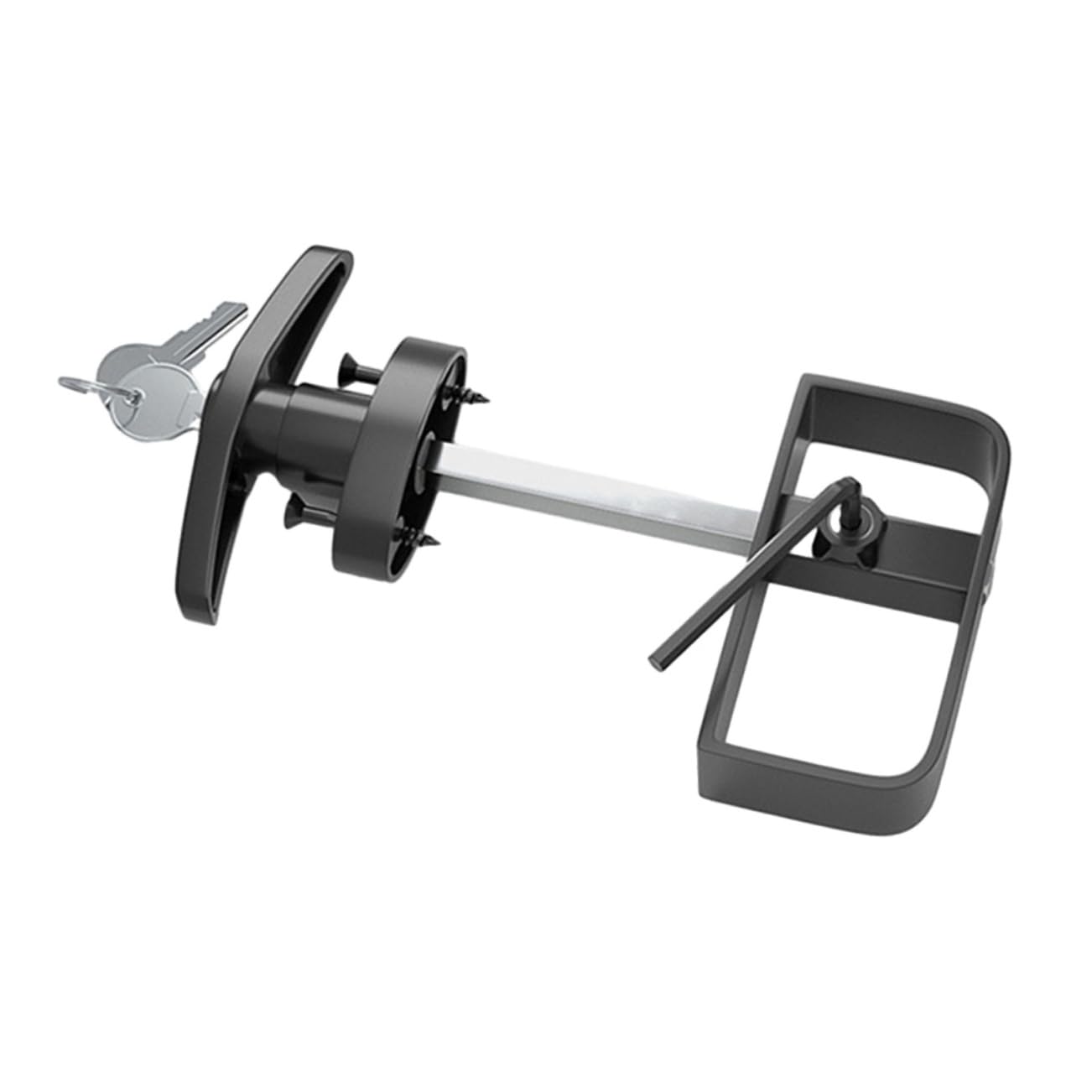 Système de verrouillage pour porte de placard de dressing familial