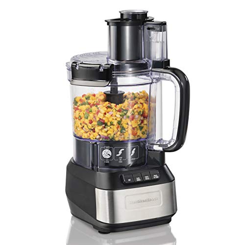 Hamilton Beach Stack & Snap Food Processor, 12 Cup Capacity, R70727 (Renewed)