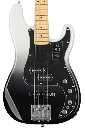 Fender 4 String Bass Guitar, Right, Silver Smoke (0147362336) #TOP17
