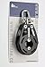 Blue Shark 2310-57 mm Single Swivel Aluminum Sailing Block - Max Line: 7/16” (12 mm), Safe Working Load (SWL): 1100 lbs (500kg), Breaking Load: 3500 lbs (1600 kg) (1-Pack)