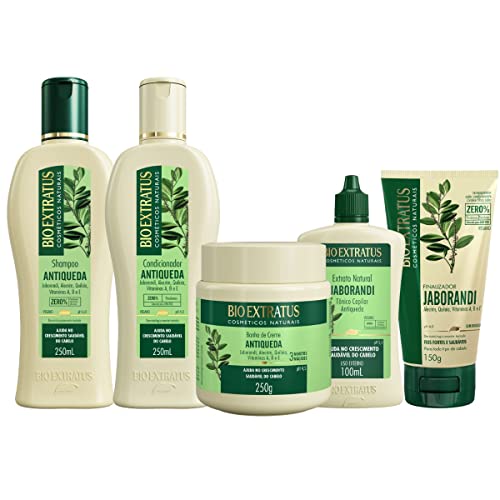 Kit Bio Extratus Antiqueda Jaborandi (250mL/g) Linha Completa