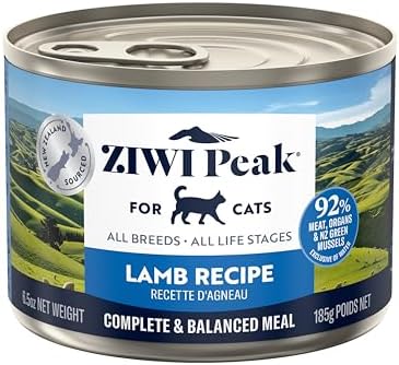 ZIWI Peak Wet Cat Food – All Natural, High Protein, Grain Free, L...