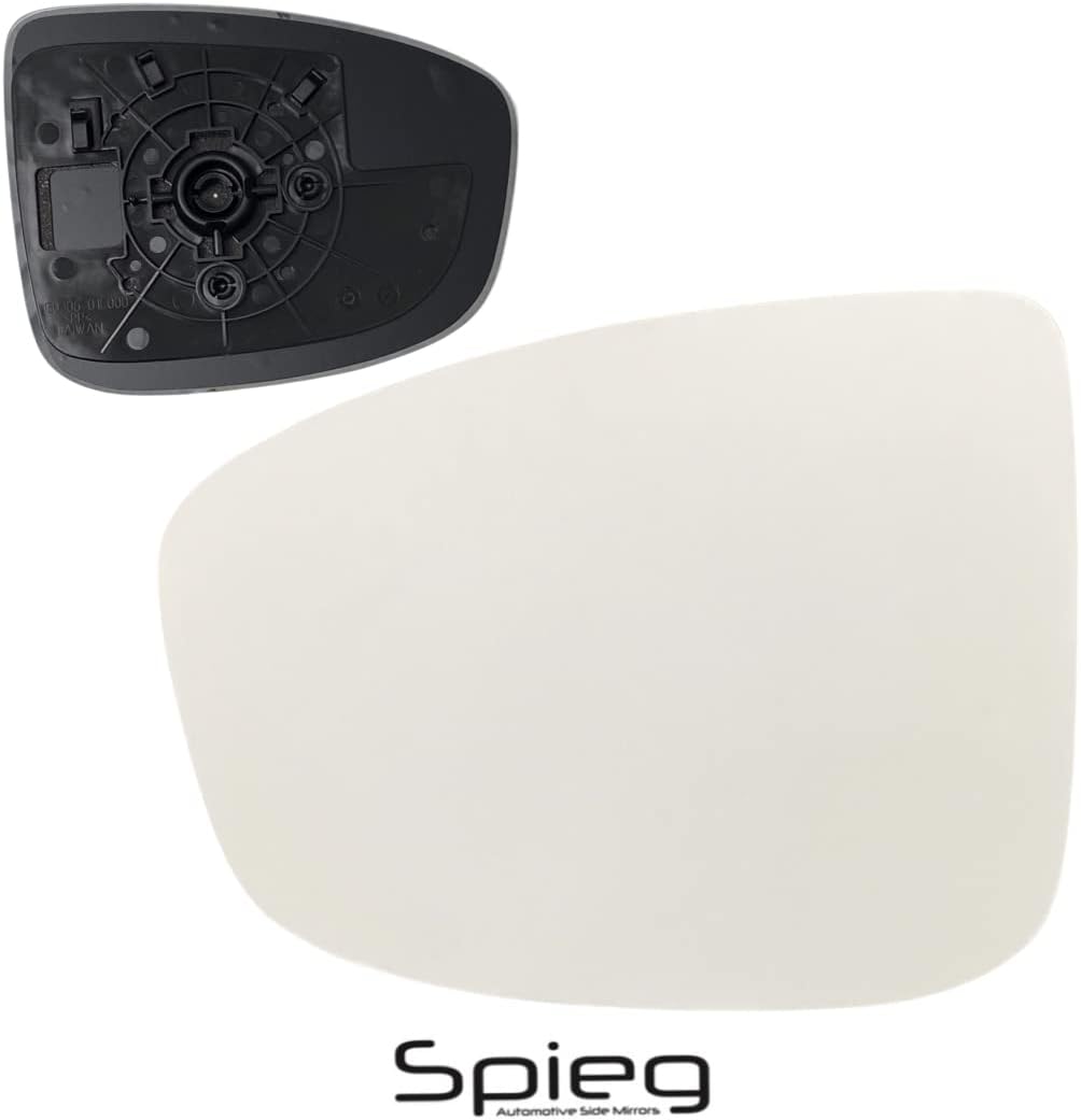 Spieg Driver Side Mirror Glass for 2013-2014 Mazda CX-5 Non-Heated with Backing Plate Left KD35-69-1G7B