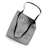 Funny Gym Cat Graphic Workout Weight Lifting Deadlift Tote Bag