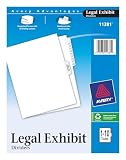 Avery Premium Collated Legal Dividers, Letter Size, 1-10 and Table of Contents, 1 Set (11381)