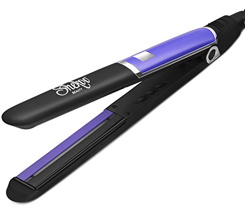 Shekoo Beauty Hair Straightener, Professional Infrared Flat Iron with Tourmaline Ceramic Plates and Advanced Heat Technology