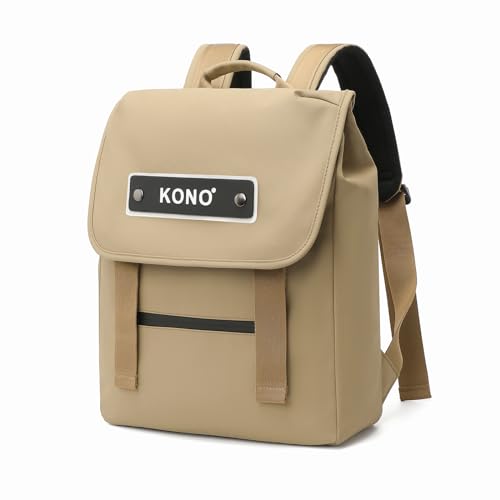 Mochila casual Kono para ordenador portatil de 14 pulgadas impermeable