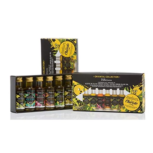 Valderrama - Estuche Regalo Oriental Collection - Aceites de Oliva Virgen Extra Aromatizados - 6 Botellas x 20 ml