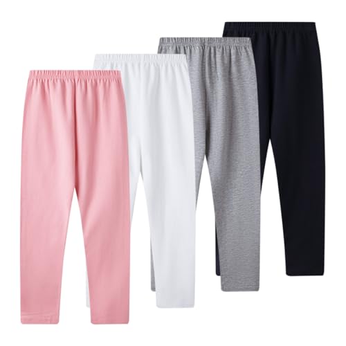 Legging long fille coton stretch résistant pour en finir avec les pantalons troués de sport