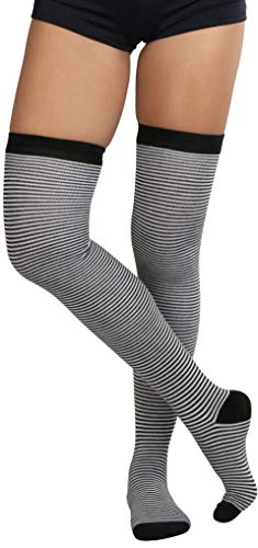 Image of ToBeInStyle Women's Over The Knee Knit Thigh High Warm Socks