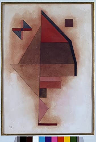 Tableau Kandinsky Spitzer Schweigen pour sublimer la décoration de votre salon moderne