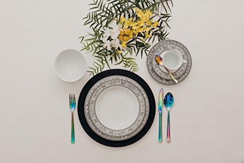 Serviço de Jantar Chá Café 42 peças em Porcelana. Modelo Redondo Itamaraty. Decoração Kate. Fabricad