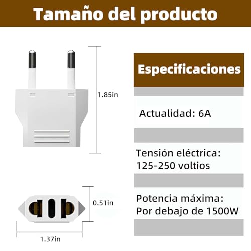 Periféricos, Electronics adaptador europeo Marca Unicame (3)
